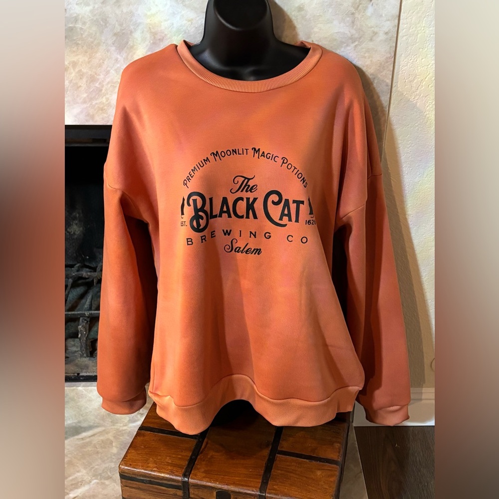 Orange Sweatshirt